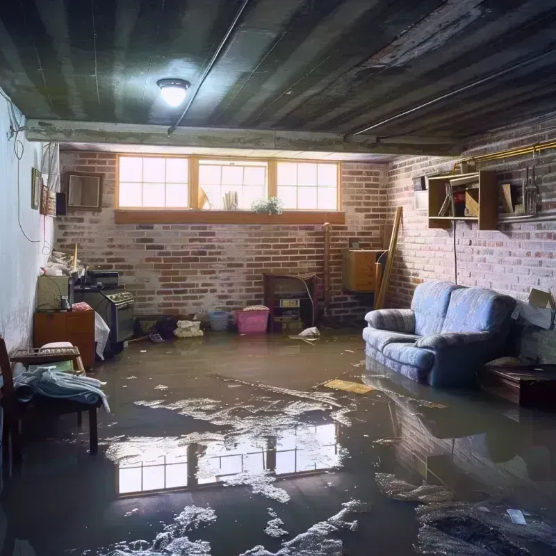 Flooded Basement Cleanup in Springfield, MI